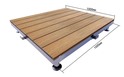 🔥 Hot Sale | Modular WPC Outdoor Deck Platform with Adjustable Pedestals – Instant Glamping & Patio Flooring