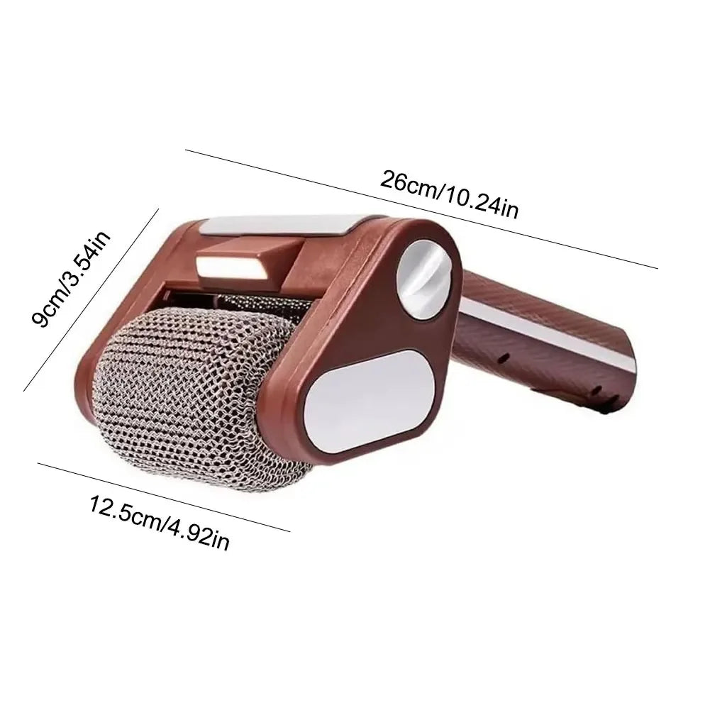 Wireless Electric BBQ Cleaning Brush with Light