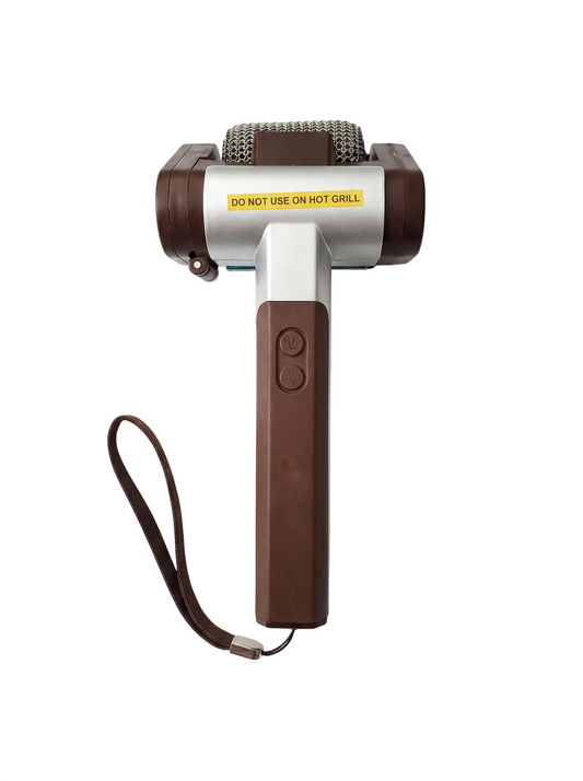 Wireless Electric BBQ Cleaning Brush with Light