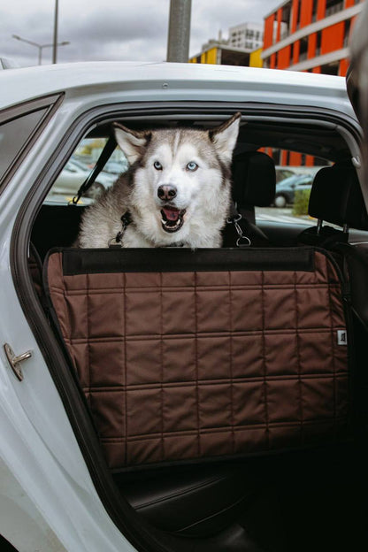 🚗🐶 HeyJune X Hard-Bottom Dog Car Hammock — Extra Large Seat Protector